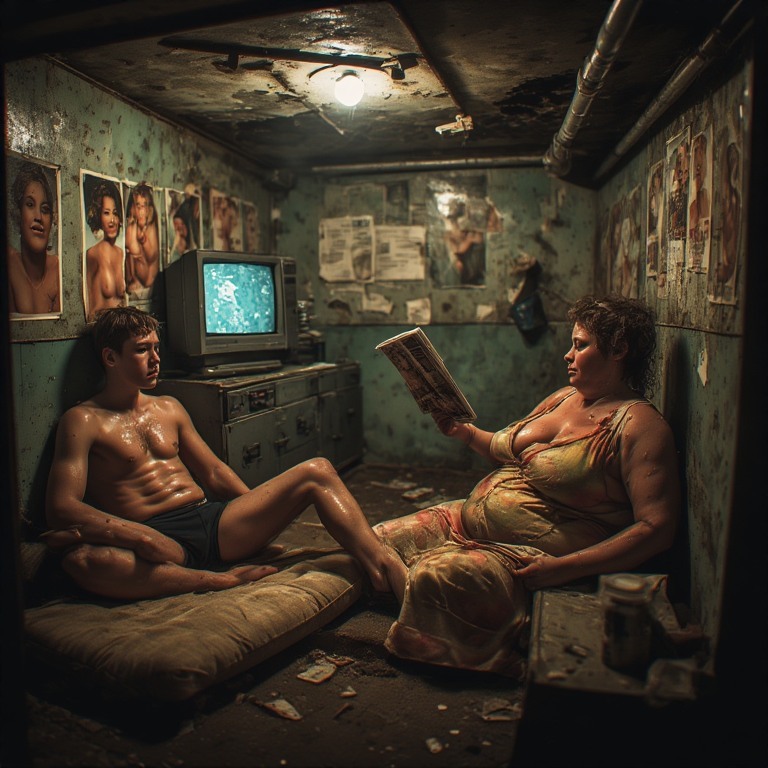 DutchCub surviving apocalypse with Fat Mature - p2 — 34