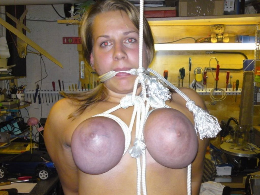 Breast Bondage and Titty  Torture — 11