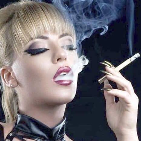 #2 Women With Bangs Smoking Cigarettes !!!! — 21